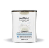 dishwasher packs - free + clear