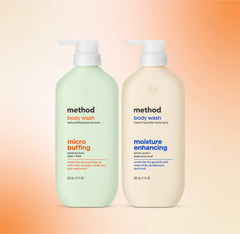 micro buffing + moisture enhancing body wash tonic bundle