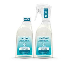 super shine foaming dish spray starter set - dewy daze