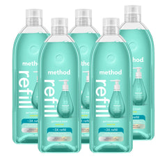 waterfall gel hand wash refill 5-count bundle