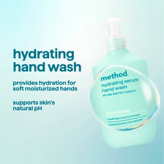 hydrating hand serum hand wash - coco twist