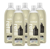 vetiver + amber gel hand wash refill 5-count bundle