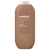 men's body wash - sandalwood + vetiver