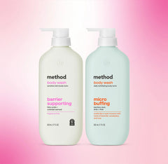 soft radiance barrier supporting + micro buffing body wash tonic bundle