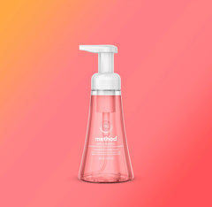 pink grapefruit foaming hand wash starter set