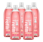 pink grapefruit foaming hand wash refill 5-count bundle