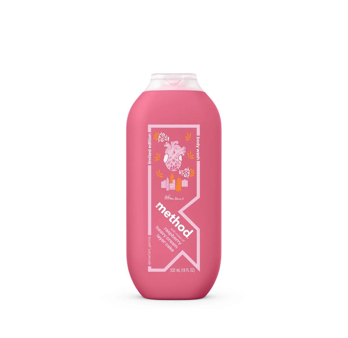 limited edition body wash, artist collection, chicago