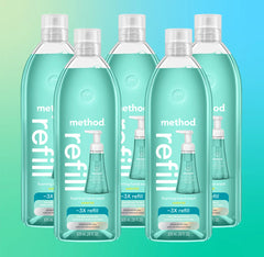 waterfall foaming hand wash refill 5-count bundle