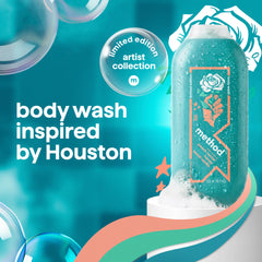 limited edition body wash, artist collection, houston