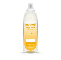 super shine liquid dish soap - coastal citron