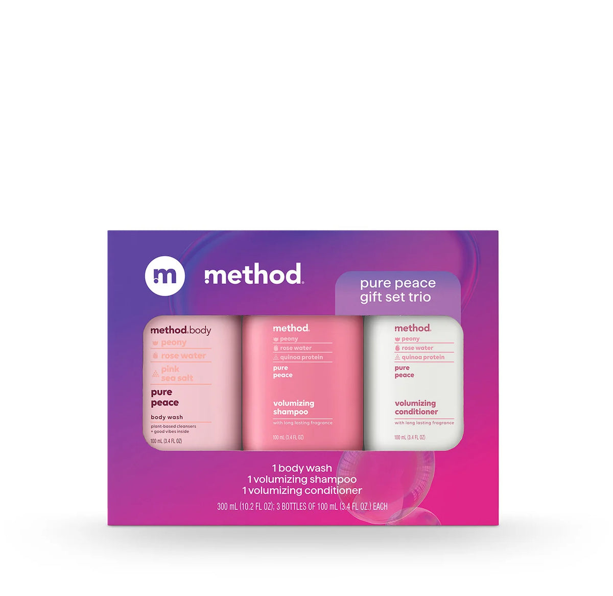 travel-sized gift set trio - pure peace