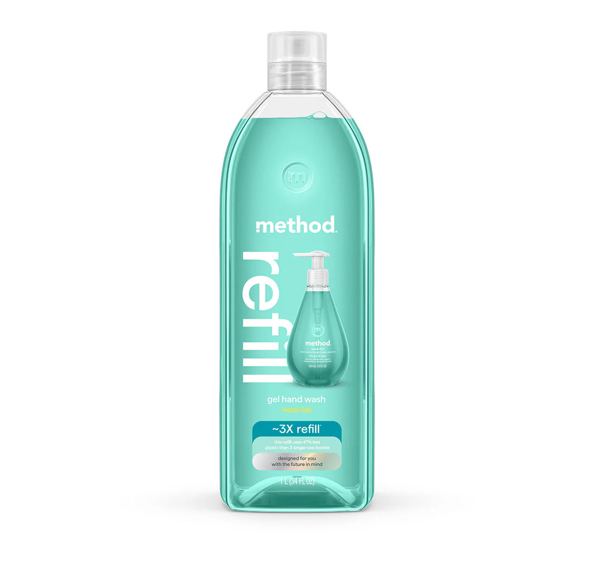 gel hand wash refill - waterfall
