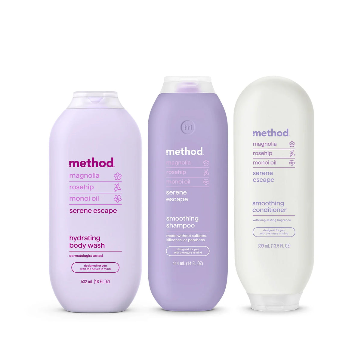 shower trio - serene escape