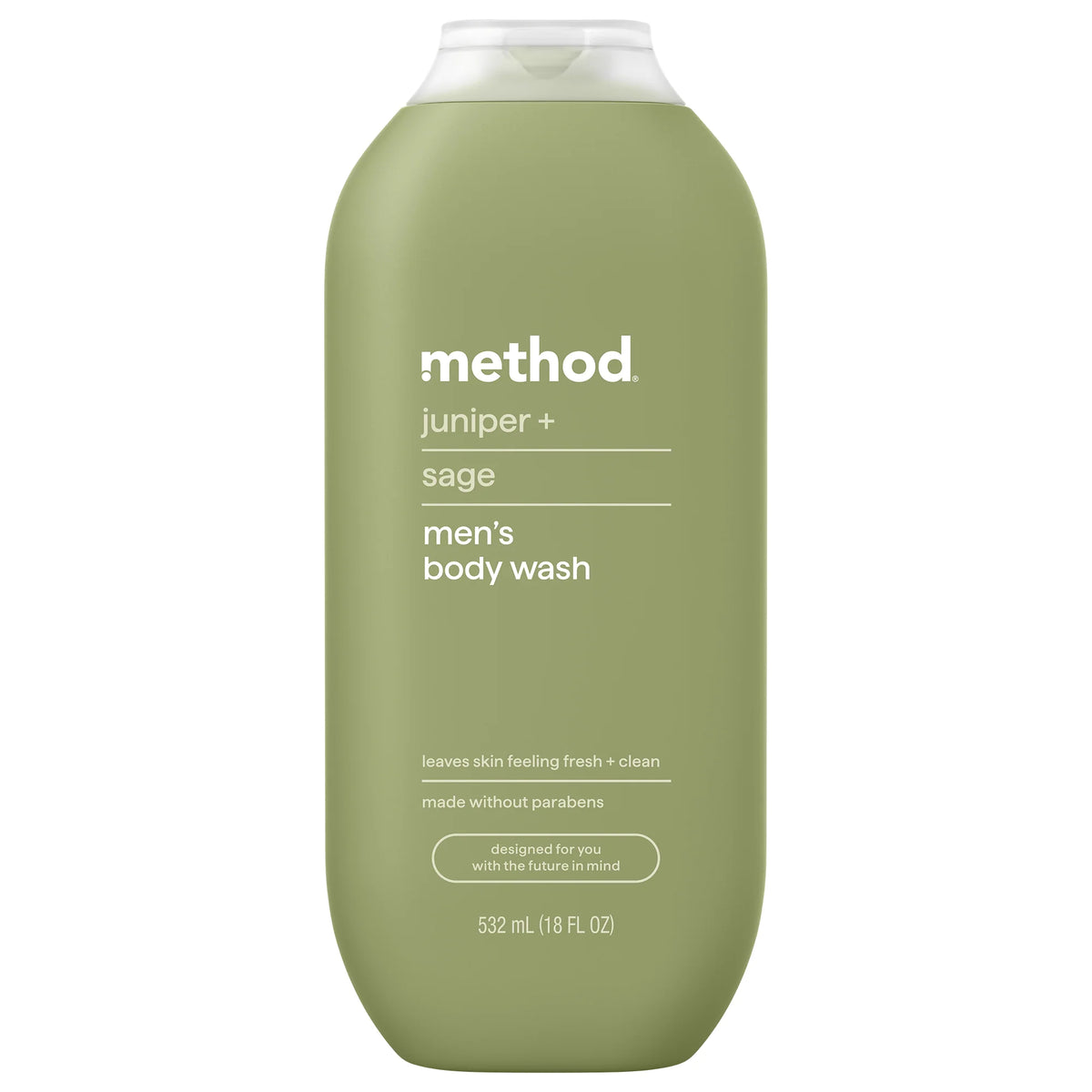 men's body wash - juniper + sage