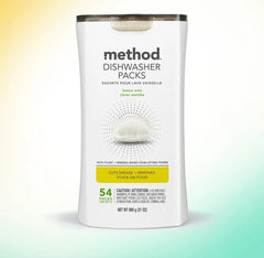 dishwasher packs - lemon mint