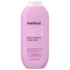 body wash - berry balance