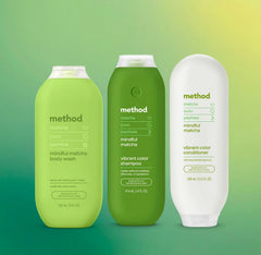 shower trio - mindful matcha