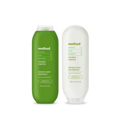 vibrant color shampoo + conditioner bundle - mindful matcha