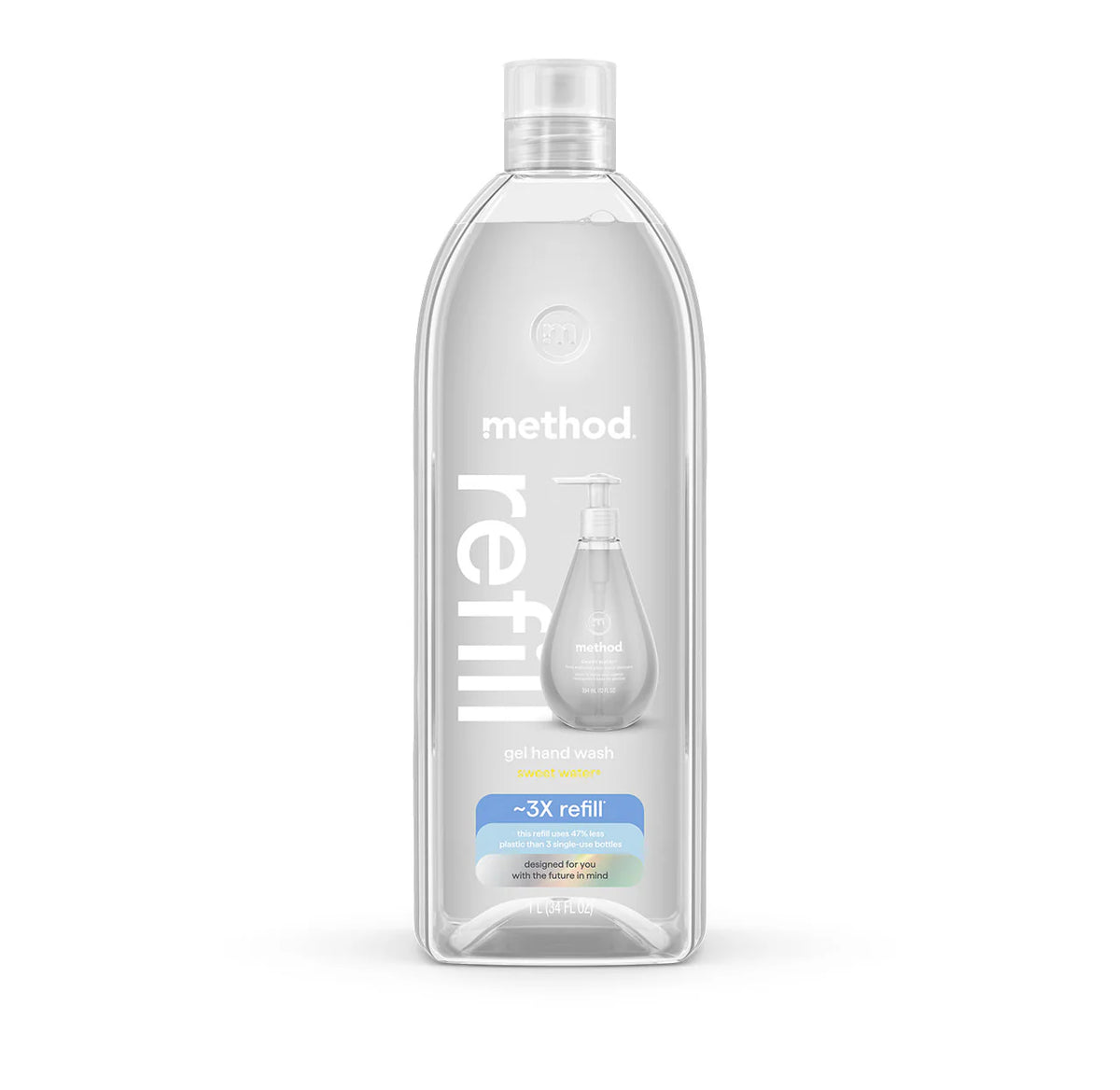 gel hand wash refill - sweet water