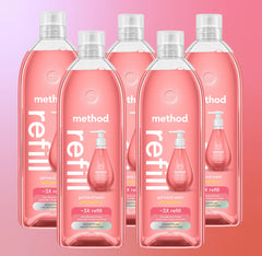 pink grapefruit gel hand wash refill 5-count bundle