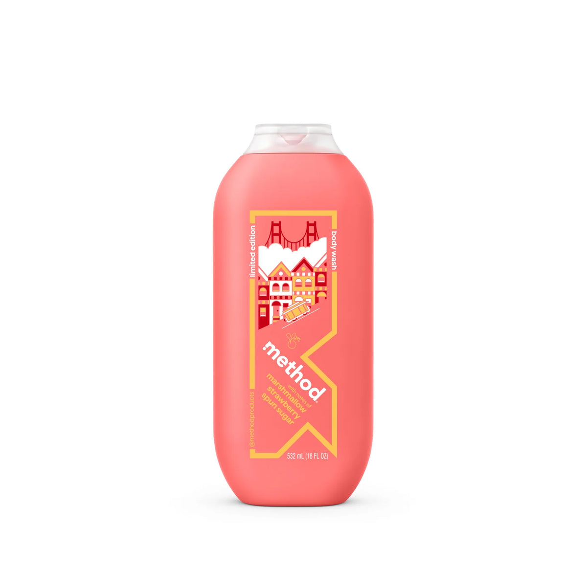 limited edition body wash, artist collection, san francisco