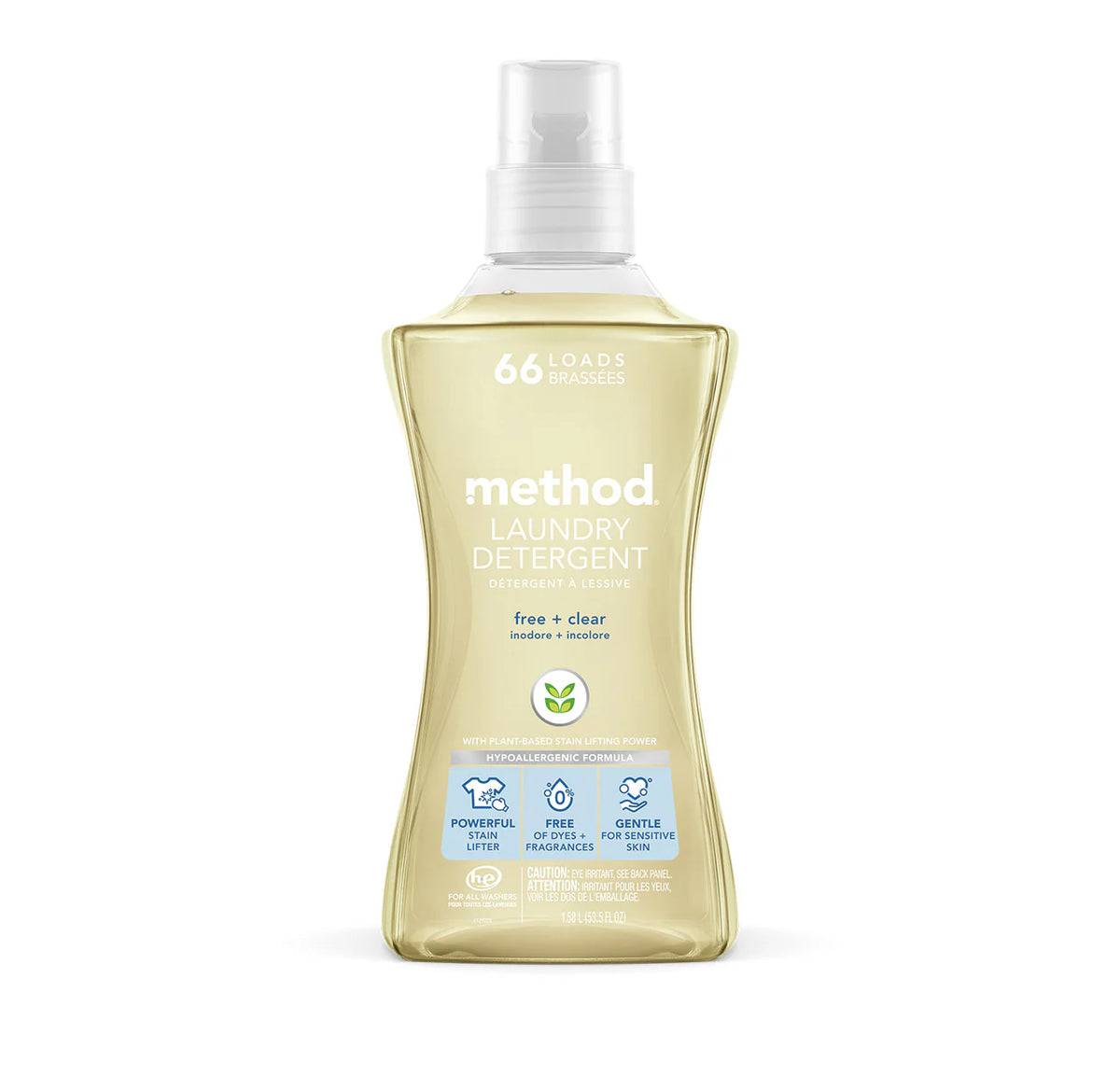laundry detergent - free + clear