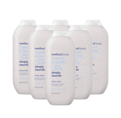 simply nourish body wash 6-count bundle