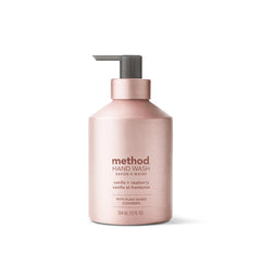 gel hand wash - vanilla + raspberry