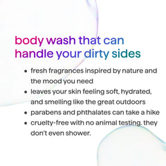 men's body wash - marine + mist