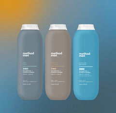 men 2-in-1 shampoo + conditioner variety trio