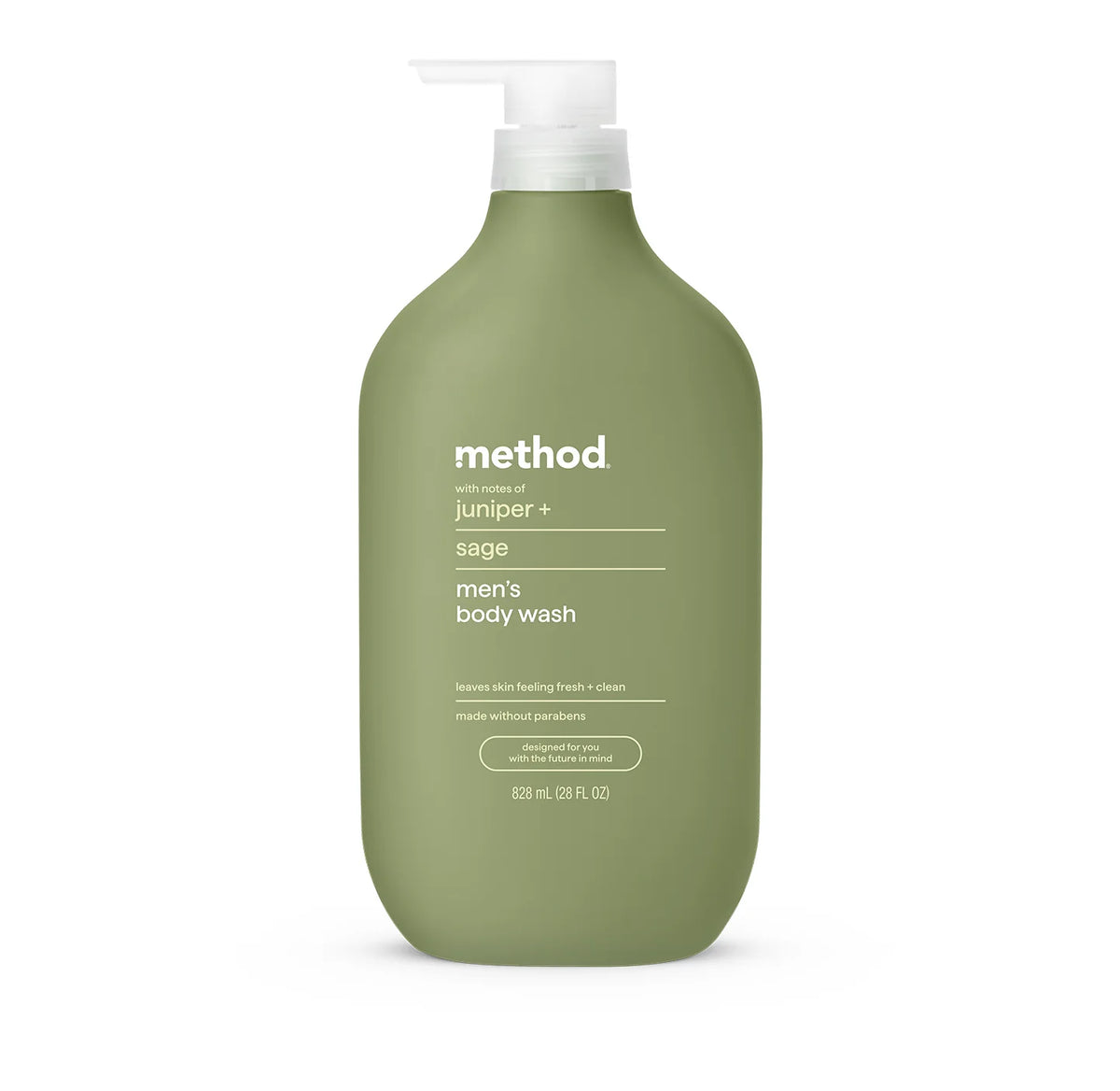 men's body wash - juniper + sage