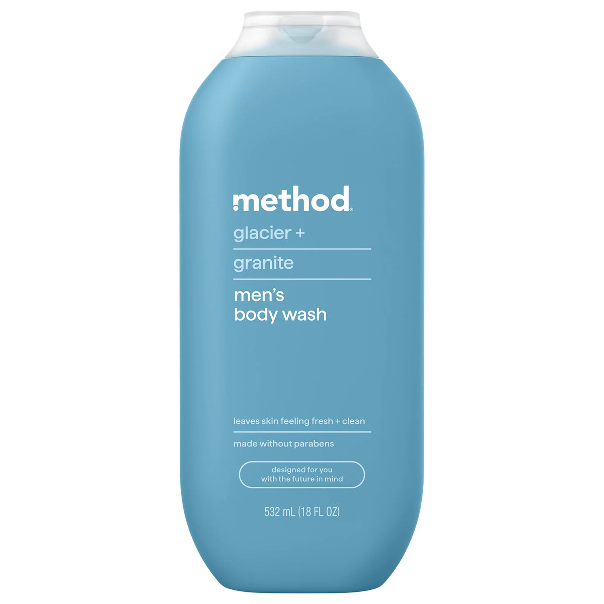 men's body wash - glacier + granite