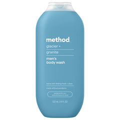 men's body wash - glacier + granite
