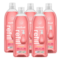 pink grapefruit gel hand wash refill 5-count bundle