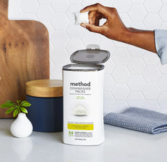 dishwasher packs - lemon mint