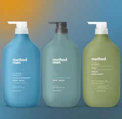 men body wash trio