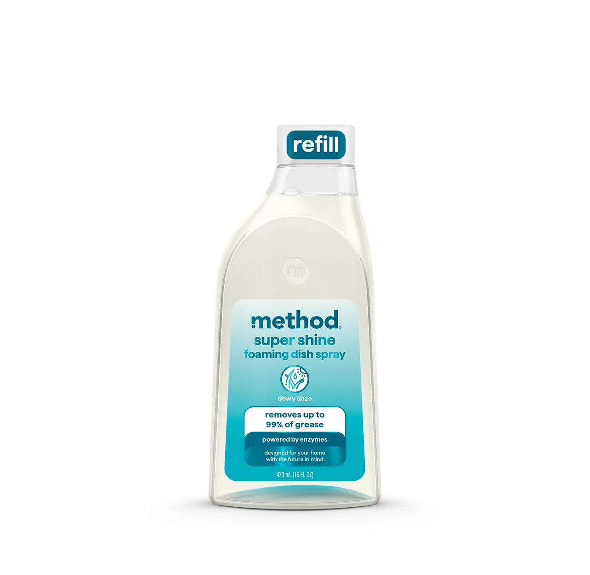 super shine foaming dish spray refill - dewy daze
