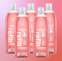 pink grapefruit foaming hand wash refill 5-count bundle