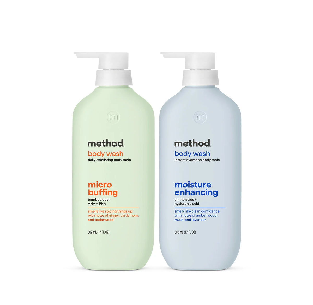smooth hydration micro buffing + moisture enhancing body wash tonic bundle