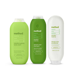 shower trio - mindful matcha