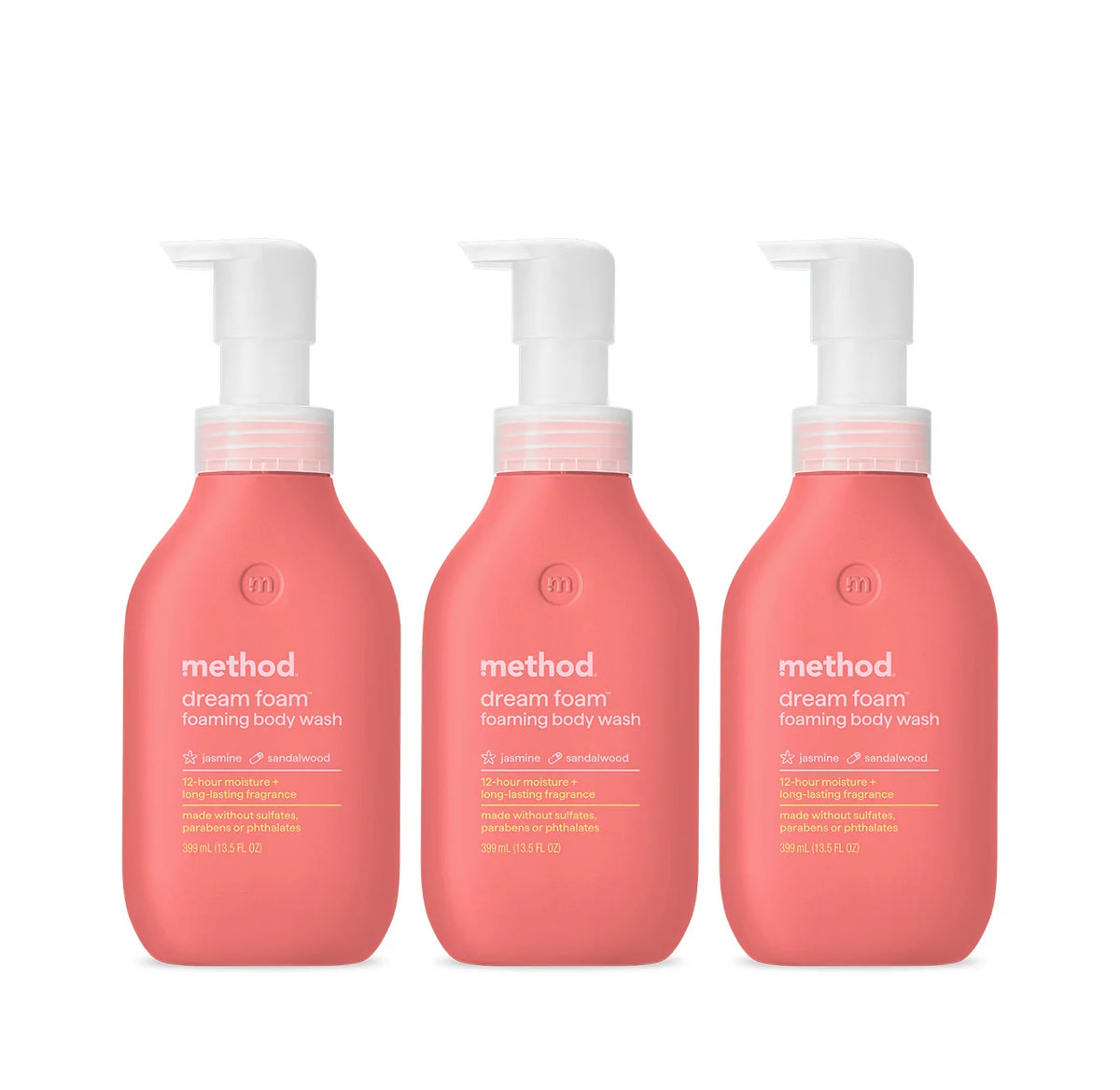 dream foam foaming body wash 3-ct bundle