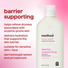 dewy glow barrier supporting + moisture enhancing body wash tonic bundle