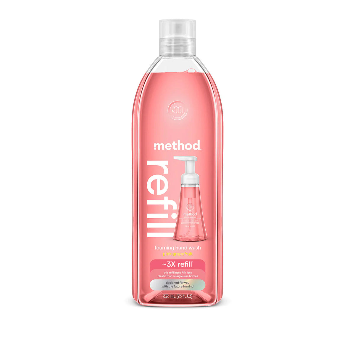 foaming hand wash refill - pink grapefruit