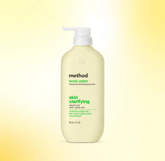 body wash tonic - skin clarifying, salicylic acid, AHA + azelaic acid