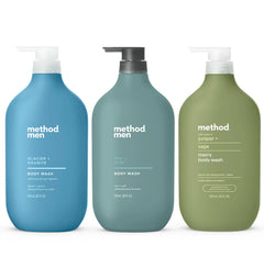 men body wash trio