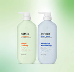 smooth hydration micro buffing + moisture enhancing body wash tonic bundle